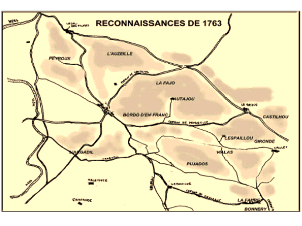 Reconnaissance au marquis de Mirepoix 1763