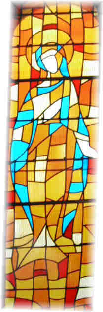 Vitrail de la Vierge